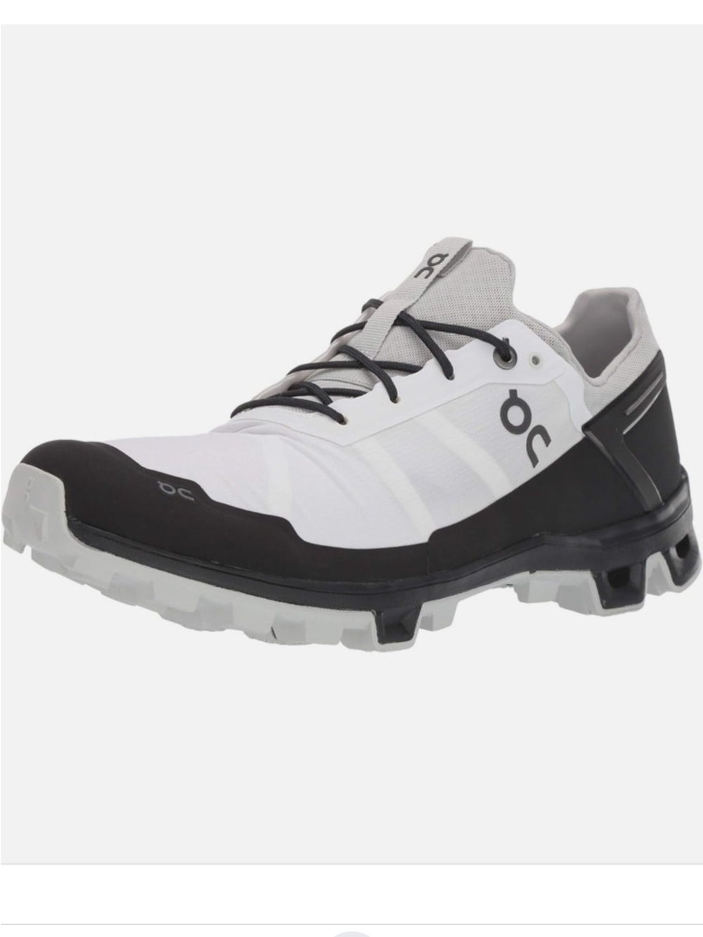 On Running Cloudventure Peak Men’s 12 Trail Running Shoes White Black